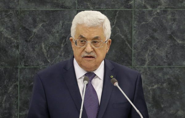The Palestinian Authority, led by Mahmoud Abbas, reacted coolly.