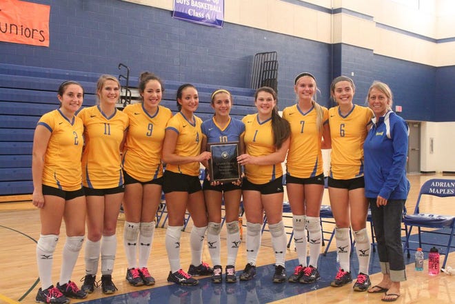 The Madison High School volleyball team won its first-ever Lenawee County Tournament championship on Saturday.