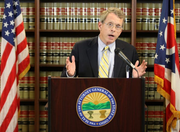Ohio Attorney General Mike DeWine said he would welcome action by the legislature to investigate and possibly regulate submetering.