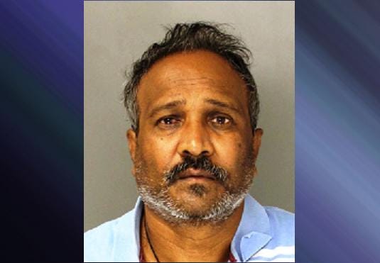 Navanit Patel of Falls is accused of repeatedly sexually abusing and raping a now 17 year-old girl starting when she was 15.