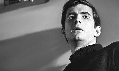 Anthony Perkins in "Psycho"