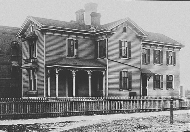 Cottage Hospital in 1882.