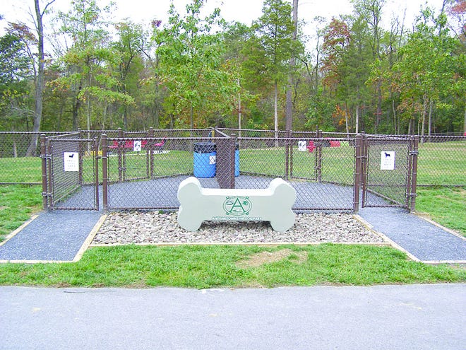 Antrim Township Community Park invites visitors to bring their pets to the dog park, now open for business.