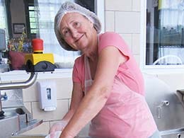 Sue Rubel of Maynard, owner of Nobscot Artisan Cheese in Framingham, is one of the founding members of the Massachusetts Cheese Guild.