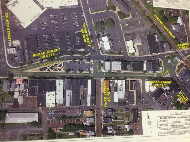 Traffic pattern changes being discussed in Quakertown.