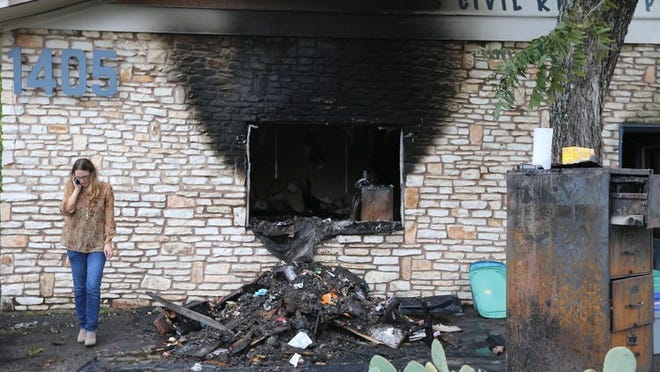 Austin fire officials say an overnight blaze at the Texas Civil Rights Project office in Southeast Austin was accidental.
