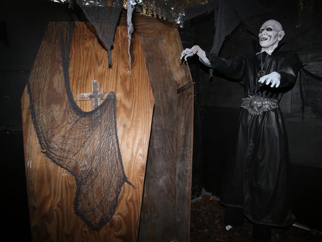 A vampire will scare you at "A Nightmare on Pine Street."