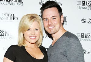 Megan Hilty and Brian Gallagher | Photo Credits: Ben Gabble/Getty Images