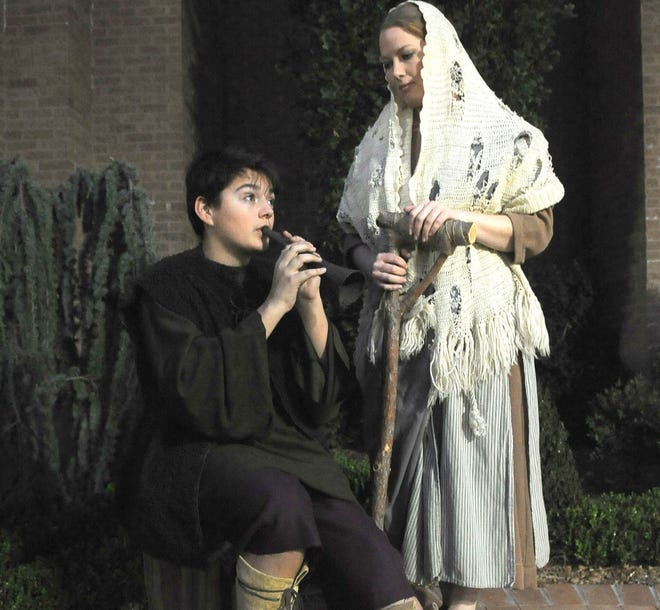 Isaac Youree and Lyndi Williams Krause star in "Amahl and the Night Visitors," a co-production of Amarillo Opera and Chamber Music Amarillo that opens Friday.