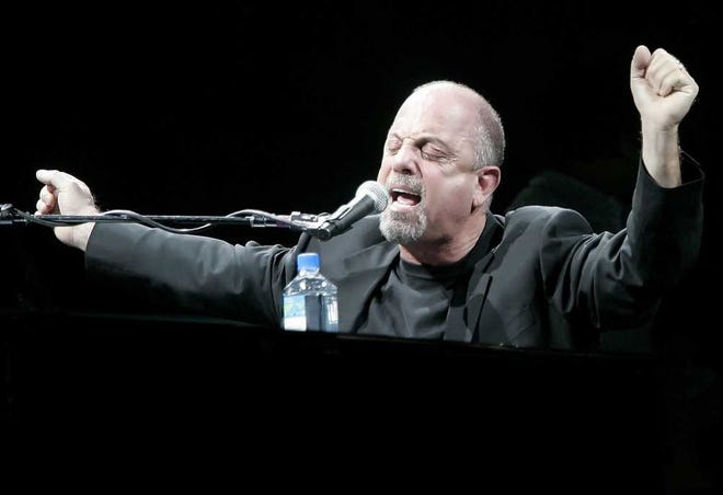 Associated Press Billy Joel performs during a concert in 2006 at Madison Square Garden in New York City. He'll be coming to Jacksonville Jan. 22.