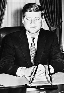 John F. Kennedy | Photo Credits: Elmer Holloway/NBC/NBCU Photo Bank via Getty Images