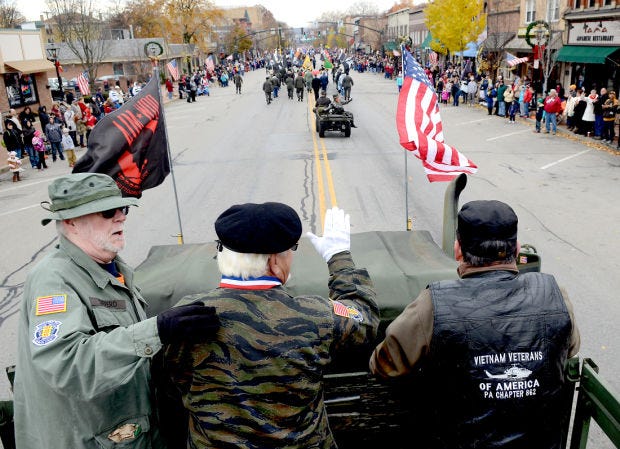 The annual Veterans Day parade in Beaver County was the source of some controversy this year. Some American Legion members complained about a JROTC group leading the event.