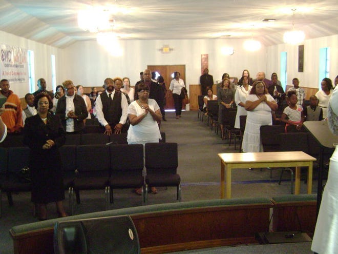 The first church service of Christian Worship Center in Groveland hosted Nov. 3.