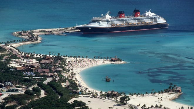 All four Disney Cruise Line ships will be sailing from Florida ports in the early part of 2015, and the private island paradise of Castaway Cay is on every itinerary. (Contributed by Disney Cruise Line)