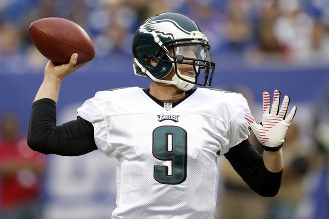 Eagles quarterback Nick Foles has thrown for 16 touchdowns and no interceptions this season.