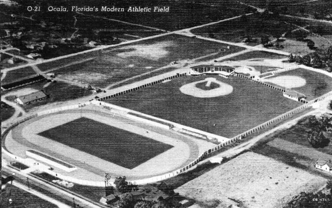 Ocala’s first sports complex on West Silver Springs Boulevard was constructed in the late 1930s with federal funds provided through the Works Projects Administration.