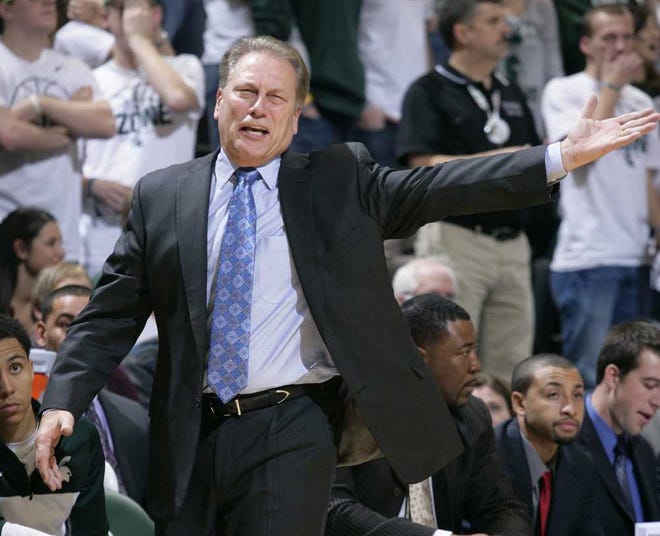 Al Goldis Associated Press Coach Tom Izzo has Michigan State ranked No. 1 for the first time in 13 years.