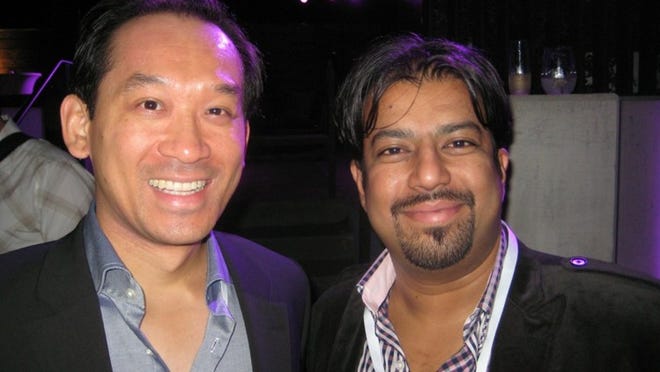 Andrew Vo and Anirban Ghosh at SPG Moments Party.