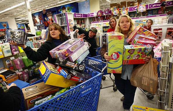 Shoppers looking to go to Toys R Us this year can start their Black Friday shopping on Thanksgiving at 5 p.m.