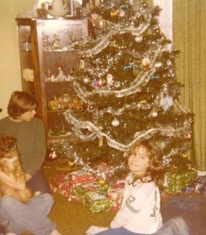 That little tomboy in the No. 12 shirt? That's me. That guy to the left is my older brother Mike . This photo was taken in 1978 ... the first Christmas at the place that would become my truest home.