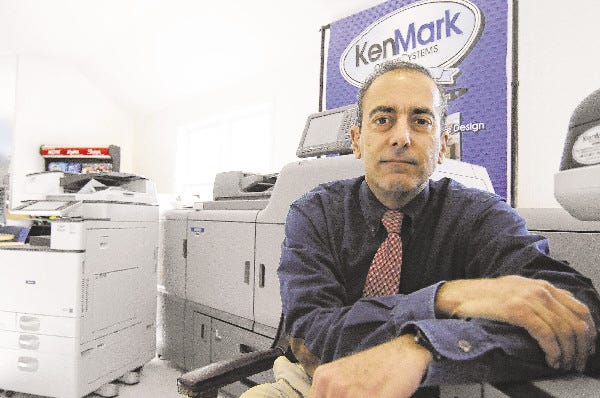 Ken Pedicini, co-founder of KenMark Office Systems, is celebrating 30 years in business.