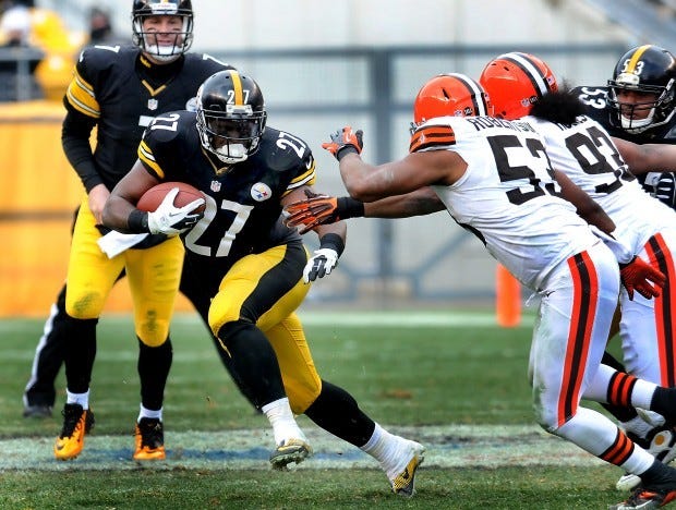 Steelers running back Jonathan Dwyer