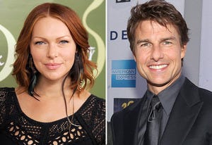 Laura Prepon, Tom Cruise | Photo Credits: Gregg DeGuire/WireImage, Christopher Polk/Getty Images for MPTF