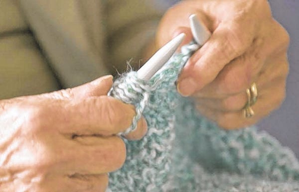 Steve Heaslip/Cape Cod Times file
Beautiful hand-knitted goods can often be found at holiday fairs and bazaars.

Steve Heaslip/Cape Cod Times file
Beautiful hand-knitted goods can often be found at holiday fairs and bazaars.