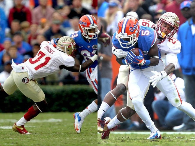 Florida State's Terrence Brooks, a Dunnellon graduate, was named second-team all-conference, while Vanguard product P.J. Williams received honorable mention votes on Monday.