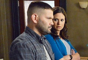 Guillermo Diaz and Katie Lowes | Photo Credits: Eric McCandless/ABC
