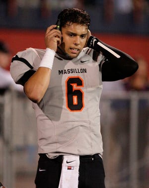 Massillon freshman quarterback Danny Clark verbally committed to Ohio State on Friday.