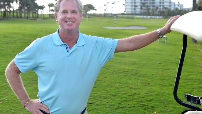 Tony Chateauvert, head golf pro/manager of the Palm Beach Par 3 Golf Course, said the exact opening date of the clubhouse is “a moving target.” There have been some delays, but the place is swarming with craftsmen involved in the finishing work of carpeting, tile and paint.