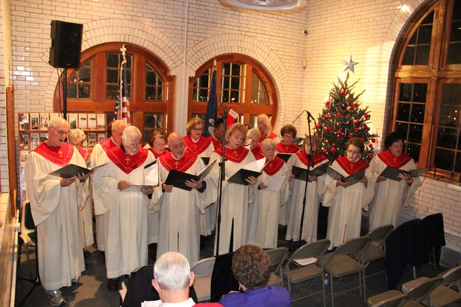 The St. John the Evangelist Catholic Church Choir sings Christmas Carols during an event hosted by the Plaquemine Lock State Historic Site on Thursday night. 
POST SOUTH PHOTO/Peter Silas Pasqua