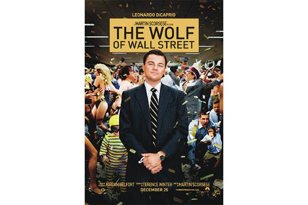 Based on a true story, “The Wolf of Wall Street,” follows Jordan Belfort from his rise to a wealthy stockbroker living the high life to his fall involving crime, corruption and the federal government.
