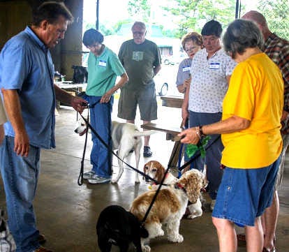 CONTRIBUTED The Mutt Man, pictured at one of his dog training classes, will be coming to St. Augustine beginning Dec. 28.