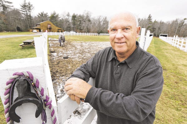 PETER PEREIRA/The Standard-Times 
John Powderly is The Standard-Times 2013 Lakeville Man of the Year. “I lived here, had a business and always knew most of the players, but I was never involved in town politics,” he said.