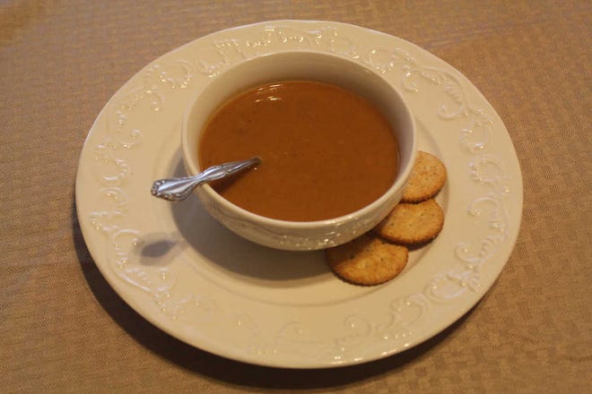 Submitted photoSweet potato soup makes for healthy start to a meal.
