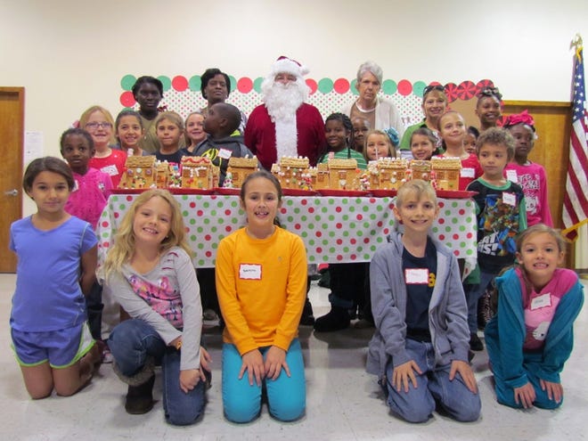 The Iberville Parish 4-H Cloverbuds recently participated in a Gingerbread Christmas Funshop that included decorating gingerbread houses. The program is designed to build life skills, promote healthy intellectual activity and develop participants socially, emotionally and physically. 
COURTESY PHOTO