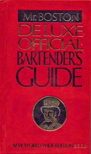 Mr. Boston's Deluxe Official Bartender's Guide has been a standard for 75 years.