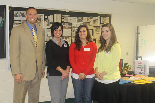 From left are Chad Milner, Laura Clark, Brittany Smith and Ashley Lackey.