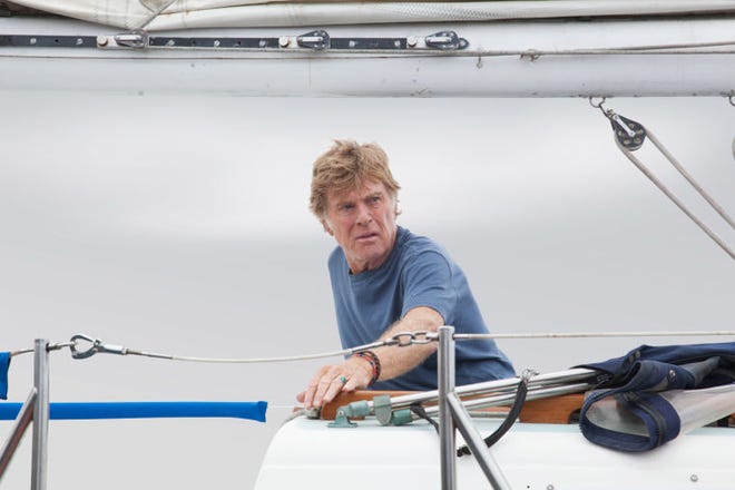 Robert Redford in "All Is Lost"