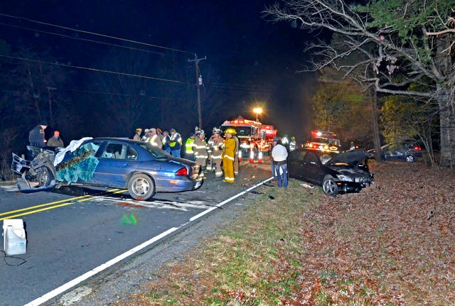 A late night collision Saturday claimed the life of John Randall Davis of Climax. Davis' vehicle crossed the center line on N.C. Hwy. 22 North, striking a vehicle driven by Melissa Collins, also of Climax.