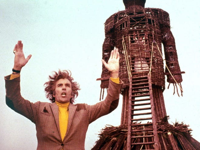 Christopher Lee stars in the 1973 version of "The Wicker Man."