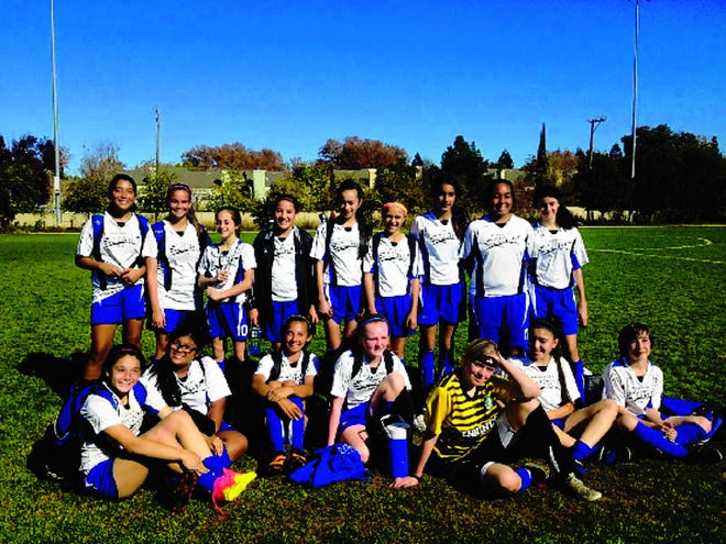 The Stockton Storm FC Cobras 13-and-under girls soccer team reached the finals of the Nor Cal Premier State Cup last month, winning two close games to earn the right to play for the title.