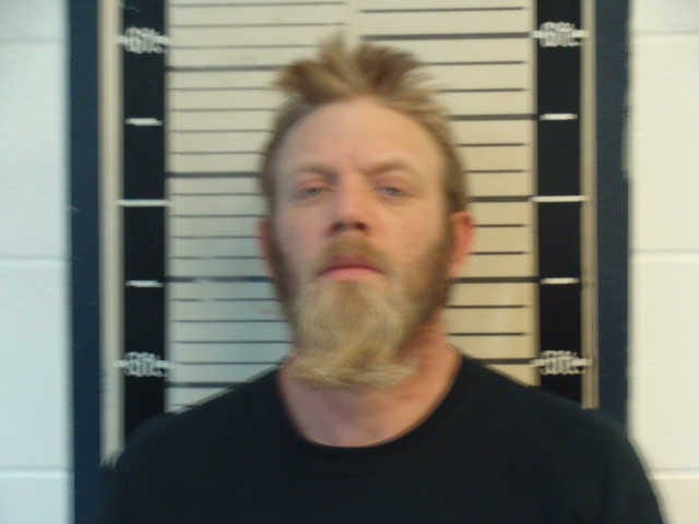 Jason Stotts, of Mayetta, was arrested at the Jackson County Courthouse.