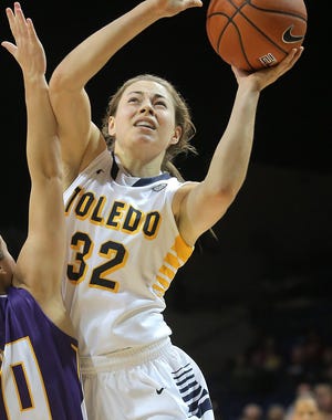 Ana Capotosto is a starting forward for the University of Toledo. Contributed/University of Toledo