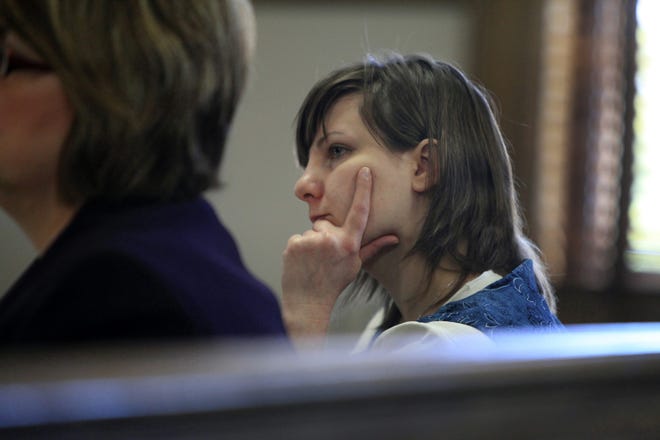 FILE PHOTO

Stanley woman Rose Chase, pictured during her trial in October 2013, is scheduled to be sentenced Wednesday on charges of second-degree murder, tampering with physical evidence and endangering the welfare of a child.