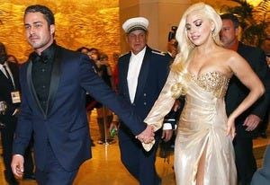 Taylor Kinney, Lady Gaga | Photo Credits: Christopher Polk/NBC Universal/Getty