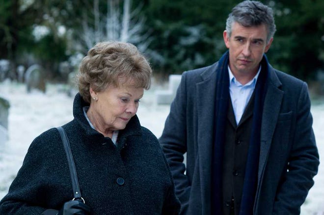 Judi Dench and Steve Coogan star in "Philomena," opening Friday at Westgate Mall 6.