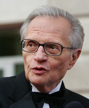 Larry King, shown in 2005, replaces comedian Freddie Roman as dean of the Friars Club.